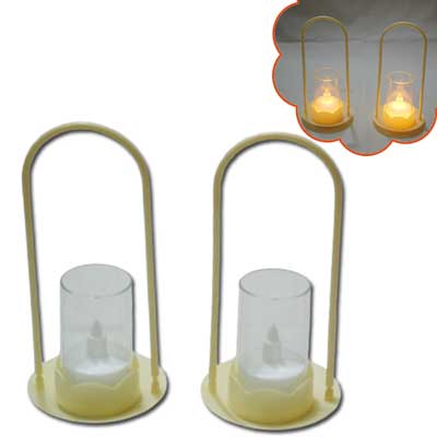 "Decorative LED wind Diya - 2 pieces - Click here to View more details about this Product